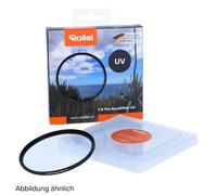 Rollei Filtro a vite F X Pro rotondo (77 mm, filtro UV) di Gorilla, vetro con elevata fedeltà cromatica e libertà di riflessione