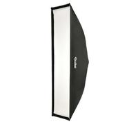 Rollei Striscia a scatto da 35 cm x 140 cm, softbox con griglia. Facile da montare con un pulsante per luci a scatto ideale per scatti di moda e ritratto.