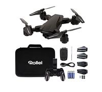 Rollei Fly 60 Combo drone, trasmissione immagini WiFi, giroscopio a 6 assi, tempo di volo, controllo app e telecomando incluso