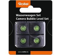 Rollei Livella Set Aufst Eckwa Sser Bilancia per l'Orientamento Corretto della Fotocamera, per il Flash Scarpe, 4 Pezzi