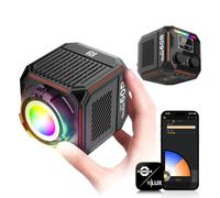 Rollei LUX 60 RGB Cube Faretto Fotografia, Luce Video Portatile Ultra Compatto 911 g con Batteria Integrata e Ricarica di Tipo C/DC Controllo delle App Candela, Luce-Fotografia-Faretto-Video-Studio