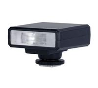 Rollei Mini Flash 12s, hot-hoe multi-compatibile per tutti i modelli di fotocamera, 10 watt di potenza, numero guida 12, modalità automatica e manuale, ultra compatta e leggera, 110 flash