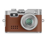 Rollei Mini Fotocamera Digitale Marrone, 1080P HD Piccola Macchina Fotografica Digitale Retrò con 0,96" Schermo a Colori 2MP Cámara Digital Compatta con Flash e Registrazione, Mini-Fotocamera-Digitale