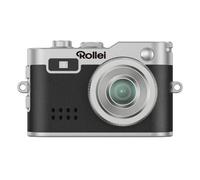Rollei Mini Fotocamera Digitale Nero, 1080P FHD Piccola Macchina Fotografica Digitale Retrò con 0,96" Schermo a Colori 2MP Cámara Digital Compatta con Flash e Registrazione, Mini-Fotocamera-Digitale