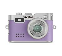 Rollei Mini Fotocamera Digitale Viola, 1080P FHD Piccola Macchina Fotografica Digitale Retrò con 0,96" Schermo a Colori 2MP Cámara Digital Compatta con Flash e Registrazione, Mini-Fotocamera-Digitale