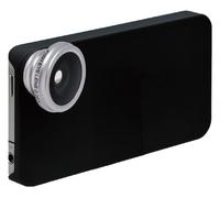 Rollei - Obiettivo 0,28 Fish Eye per I-Phone 5, colore: Argento