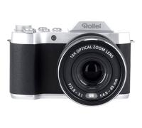 Rollei Powerflex 10x Retro Fotocamera Digitale, 64MP 4K Macchina Fotografica Digitale Zoom 10X con 2,88“ LCD e 8 Modalità Ricaricabile Digital Camera Vintage con Batteria per Adolescenti Principianti