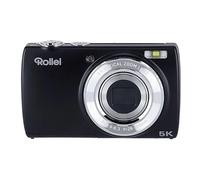 Rollei Fotocamera Digitale Powerflex Compact – 64MP 5K, Zoom 5x, Doppia cam, Touch 2,8" Nero