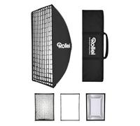 Rollei Quick Fold Softbox Rettangolare 70x100cm con Dffusore/Griglia/Borsa