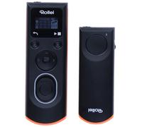 Rollei Scatto Remoto Wireless per Canon: Permette di Scattare a Distanza Senza Fili, di Lunga Durata, di Sequenza e Intervalli di Tempo per la Fotocamera DSLM/DSLR, con Display LCD Illuminato
