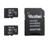 Rollei Set di schede micro SD 64 GB