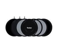 Rollei F:X Pro Magnetic Mark II VND Set 82 mm, Set Filtri ND con 3 Filtri Variabile Magnetici ND2-ND500(1-9 Stops) per Obiettivi da 82mm Filtro Densità Neutra con Tappi e Anello di Base Magnetico