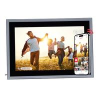 Rollei Smart Frame WiFi 102 Silver - 10.1 Pollici Touch - WiFi - Cornice portafoto con app Frameo per condividere foto o video in modo rapido e semplice | Pannello IPS, molte funzioni, slot microSD