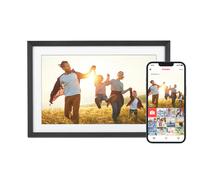 Cornice Digitale Foto, Rollei Smart Frame WiFi 107 10,1 Frameo Portafoto Digitale 32GB 1280x800 Schermo Tattile IPS Condivisione Istantanea di Foto e Video Nero Cornice-Digitale-Foto-Frameo-WiFi