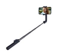 Rollei Smartphone Selfie Tripod: mini treppiede con scatto remoto, regolabile in altezza fino a 65,6 cm 3 in 1: treppiede, bastone selfie Bluetooth, compatto e stabile, ideale per viaggiare (supporto