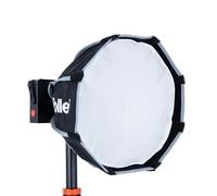 Rollei Softbox | Parabol | 30 cm | compatibile con LUX - ottimizzato da viaggio, forma quasi rotonda, rivestimento interno argentato