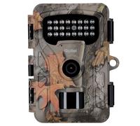 Fototrappola Rollei HD-30, 48MP 4K Foto Trappola Notturna con Sensore di Movimento Telecamera per Animali Selvatici con Batteria e Schermo IPS da 2'' IP54 0,4S Fotocamera da Caccia Visione Notturna