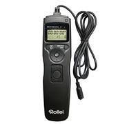 Rollei - Telecomando con cavo, facile da usare, display LCD illuminato, colore: