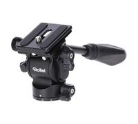 Rollei V5I Video Testa Treppiede per movimenti leggeri e morbidi, ideale per l'uso su treppiedi monopiede durante gli oggetti in movimento film.