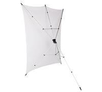 Rollei Treppiede per sfondo X-Drop + sfondo 2,1 m bianco