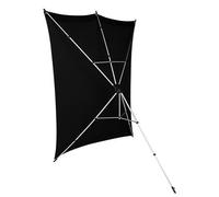 Rollei Treppiede per sfondo X-Drop + sfondo 2,1 m nero