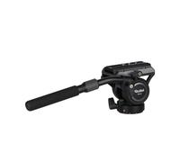Rollei VH-6 - Testina video fluido per videocamere e fotocamere DSLR per filmati, video, creazione di contenuti, streaming live e portata 10 kg
