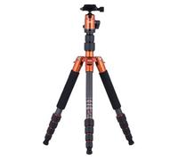 Rollei Treppiedi da viaggio compatto No. 1 in carbonio Orange