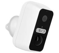 Rollei Wireless Security Cam 2K - Rilevamento di movimento, alimentazione wireless, controllo app e facile montaggio per monitoraggio ad alta risoluzione (esterno)