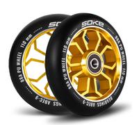 Rollen für Tretroller 110 mm, goldene, 2 Stück