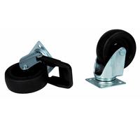 SET 4 RUOTE PER TRASPORTINO CANI E GATTI 'GULLIVER' STEFANPLAST