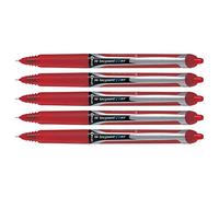 Roller a scatto Hi Tecpoint V7 RT - punta 0,7mm - rosso - Pilot