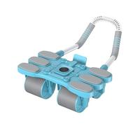 Roller AB - Attrezzatura Da Allenamento ABS, Rullo Di Allenamento Per Rimbalzo Auto A 4 Ruote, Attrezzatura Di Addestramento Per La Resistenza Alla Presa Anti -slip Con Ginocchio | Escermatore Addomin