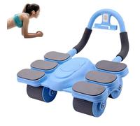 Roller addominale, AB Workout Machine, Core Trainer Wheel, Automatic Rebound Ab Roller, Plank Ab Roller, Ab Roller for, Professional Ab Roller, Ab Roller for Athletes, Core Strength Trainer