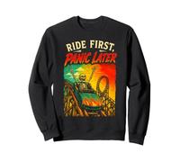 Roller Coaster Funny Ride First Panic Poi Felpa