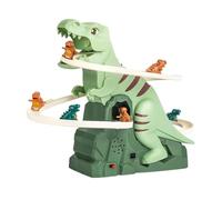 Roller Coaster Toy - Electric Climbing Stairs Toy | Electric Toys Track Game Set Set per bambini, Stair Climbing Toy Small Ducks with Lights & Music, Toddler Educational Toys