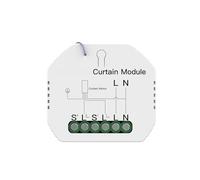 Roller curtain control module shutter switch with remote control suitable for motor sun protection remote control controller(2Module 1Controller)