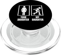 Roller Derby Tua Figlia Mia Figlia Papà Mamma Roller Derby PopSockets PopGrip per MagSafe