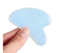 Roller Face Lifting Tool Massager Jade Massage Stone Guasha Board Rimozione delle rughe Set for la cura della bellezza 1Pcs (Color : 1 guasha board-01)