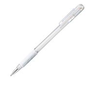 Pentel K118 Roller Gel Hybrid, Bianco 12 PZ