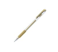 Penna Hybrid Gel grip metallic oro