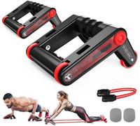 Roller Maniglie per Flessioni Rullo Addominale Multifunzionale Rimbalzo Automati