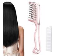 Roller Massage Comb |Extended Round Seven-Teeth Styling Brush Head Soothing | Scalp Massage Comb Oil Guide Roller Ball Hair Styling Comb For Men, Women, Lady, Mom, Dad, Long, Curly, Knot, Home, Travel