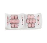 Roller massaggiatore piede - Board di riflessologia manuale 14.5x11 cm per il recupero muscolare, dalla pressione tallone con funzione di rilassamento, massaggiatore in legno per
