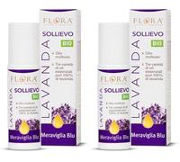 Roller multiuso Sollievo Blu Lavanda, 20 ml - Roller multiuso lenitivo, emolliente, rinfrescante. Adatto a tutti i tipi di pelle. Tre varietà di oli essenziali puri 100% di lavanda (Confezione da 2)