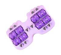 Roller per massaggio ai piedi | Massaggiatore per piede rotolante per il dolore | Strumento di rilascio muscolare portatile per terapia dei tessuti, cura del corpo, esercizio fisico, uomini,