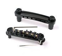 roller saddle ponte ponte cordiera per LP SG Style chitarra elettrica parti di ricambio (nero)