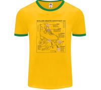 Roller Skate Stivale Blueprint Uomo Ringer