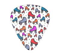 Roller Skates Colorful Advanced plettro per chitarra 12 pezzi Tre spessori per basso, chitarra elettrica, borsa per chitarra acustica