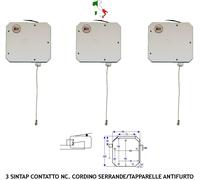 ROLLER SWITCH SINTAP ANTIFURTO TAPPARELLE SERRANDE BREVETTO TRE CONTATTI CORDINO