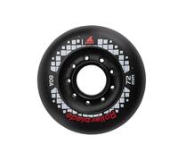 Rollerblade Apex 4er Pack Rollenset 2022 Black